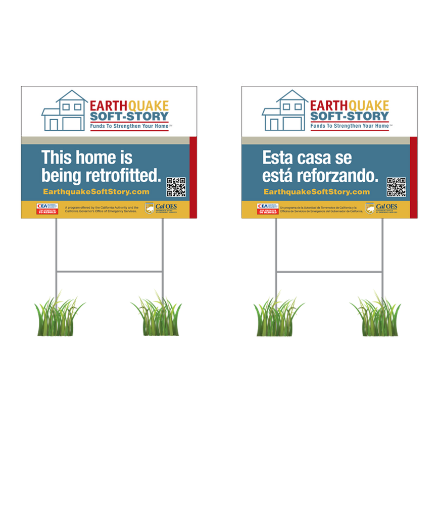 ESS Yard Signs available in bilingual English/Spanish – California ...